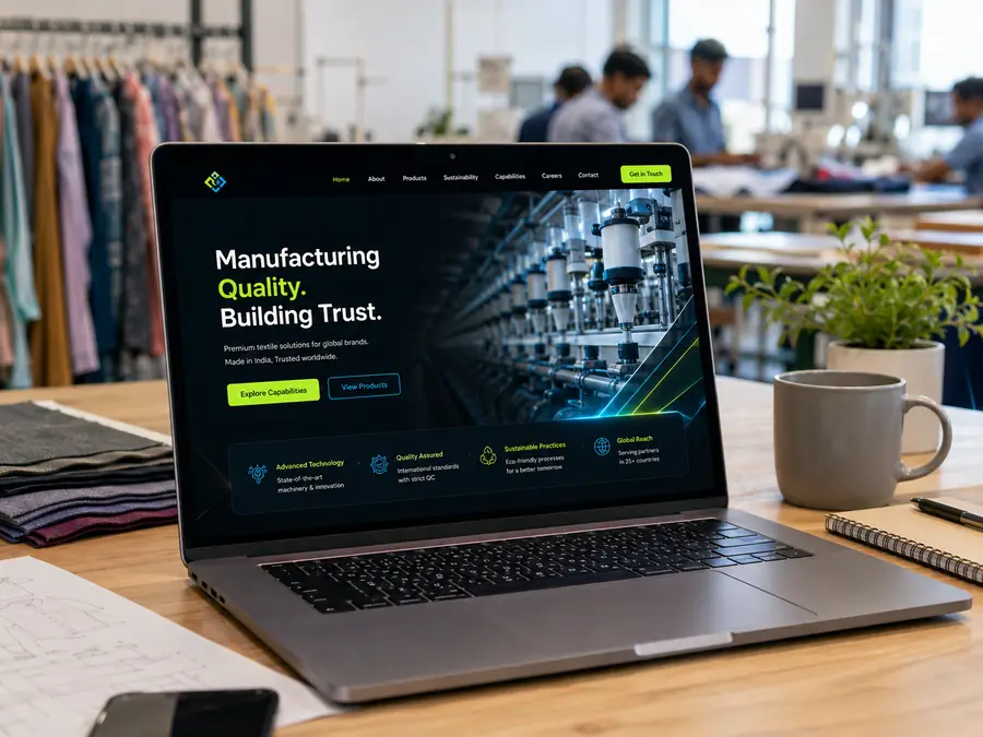 NovaTech corporate website project